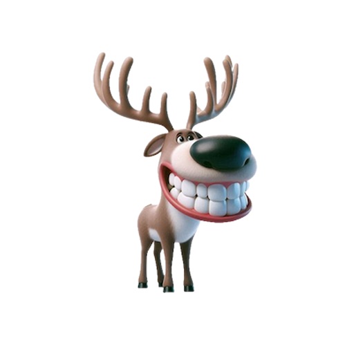 Happy Caribou Stickers icon