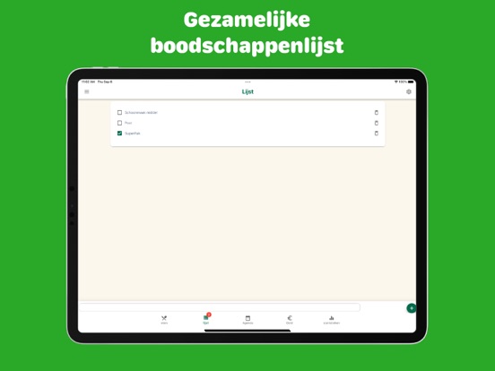 Screenshot #5 pour Eetlijst