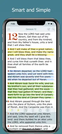 New King James Version Bibleのスクリーンショット（1/4）