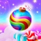 Dive into the thrilling world of Sweet Bonanza Flux, where your goal is to drop and merge spheres to score big