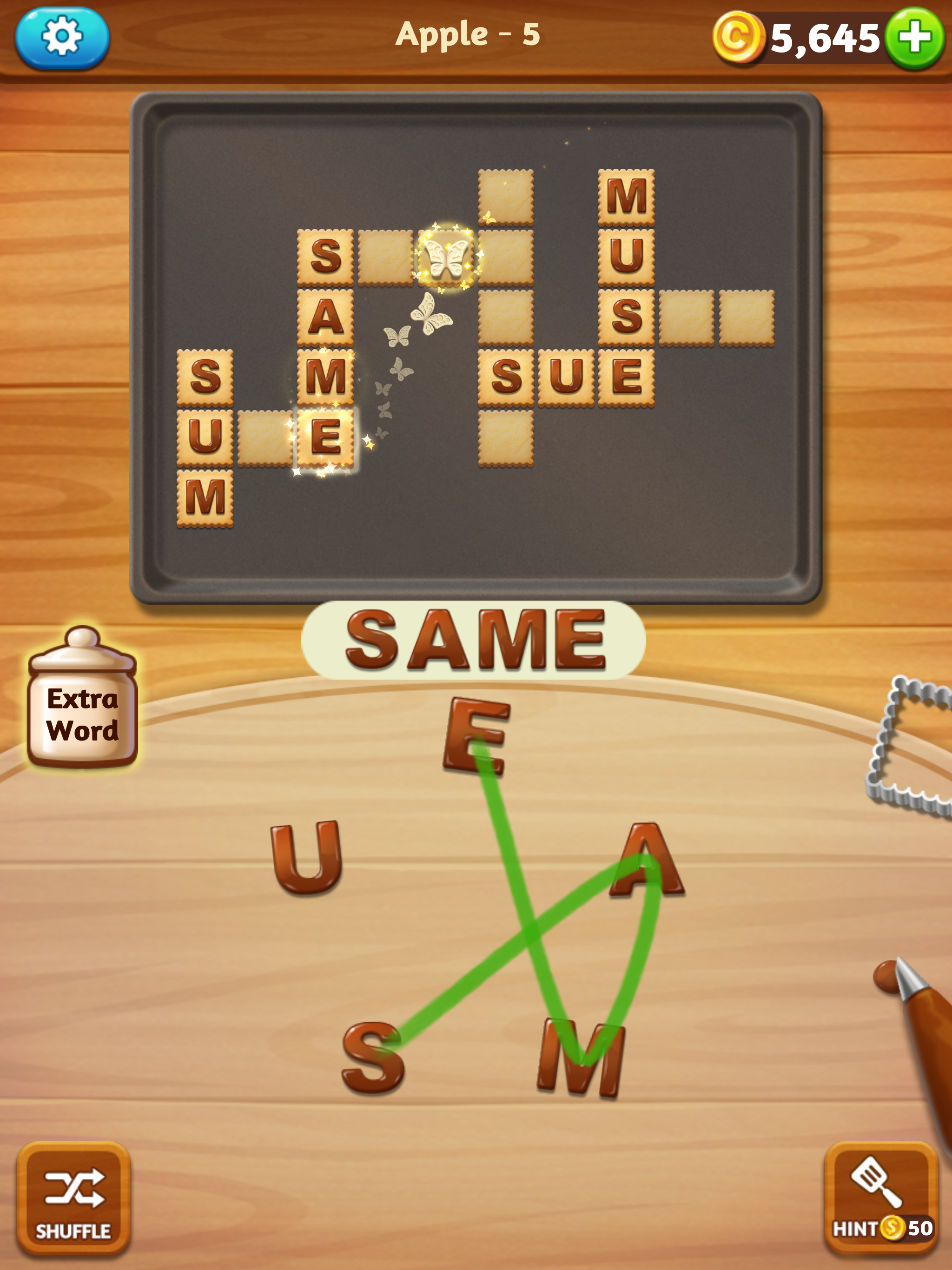 WordCookies Cross