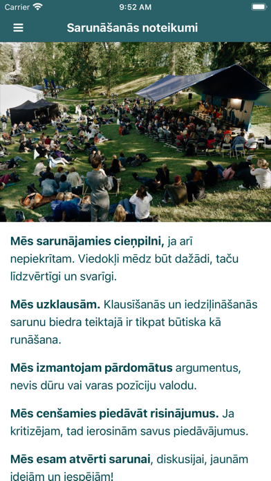 Festivāls LAMPA Screenshot