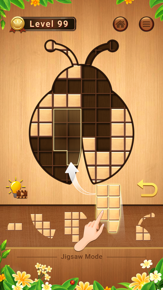 #5. Block Puzzle: Wood Block Game (iOS) 由: Suga Technology Ltd (Apps)