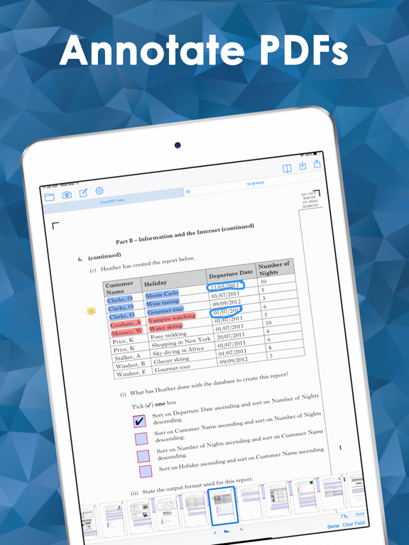 OrbitNote iPad screenshot 2 - Education app