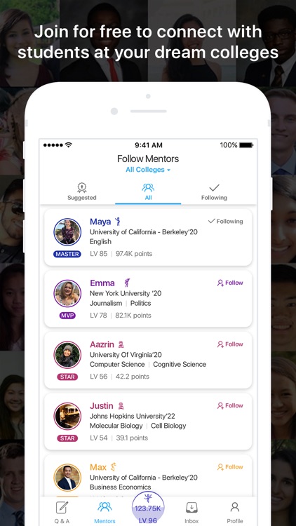 Hindsight - College Mentorship screenshot-0