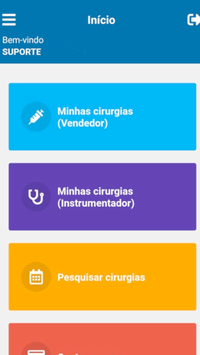 V2Saúde OPME app screenshot