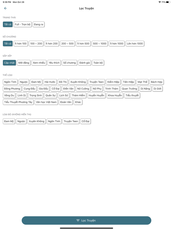 Screenshot #5 pour TYT - Truyện Full & Offline