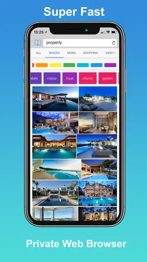 Snowbunny Private Web Browser screenshot 1