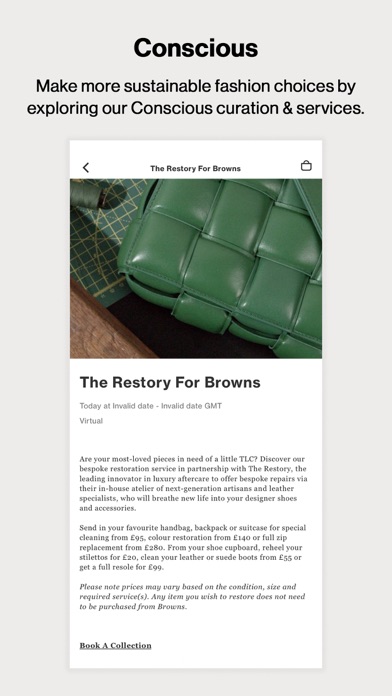 Browns Fashion Screenshot