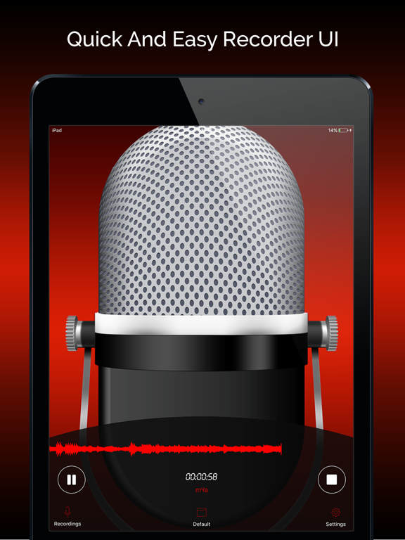 Screenshot #4 pour HD Recorder Pro : Voice Editor