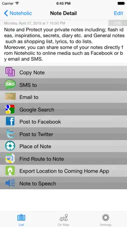 Noteholic screenshot 3