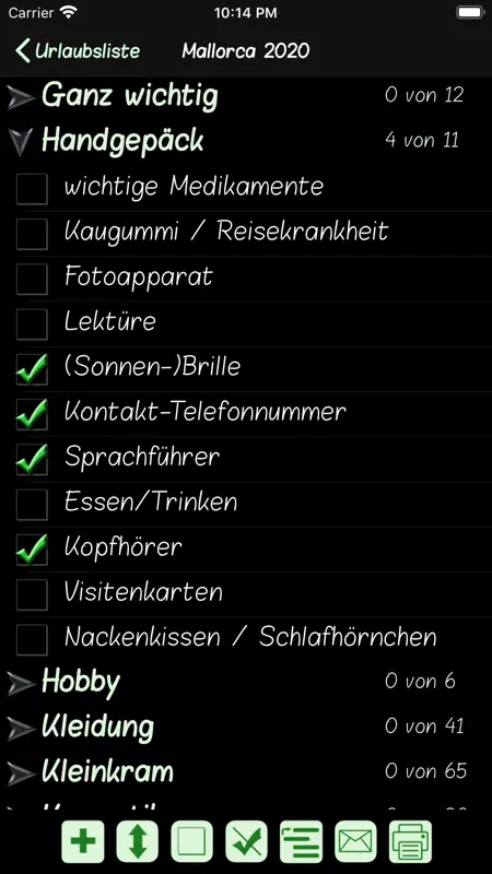 Urlaubsliste screenshot 2 of 10