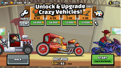 Screenshot from Hill Climb Racing 2