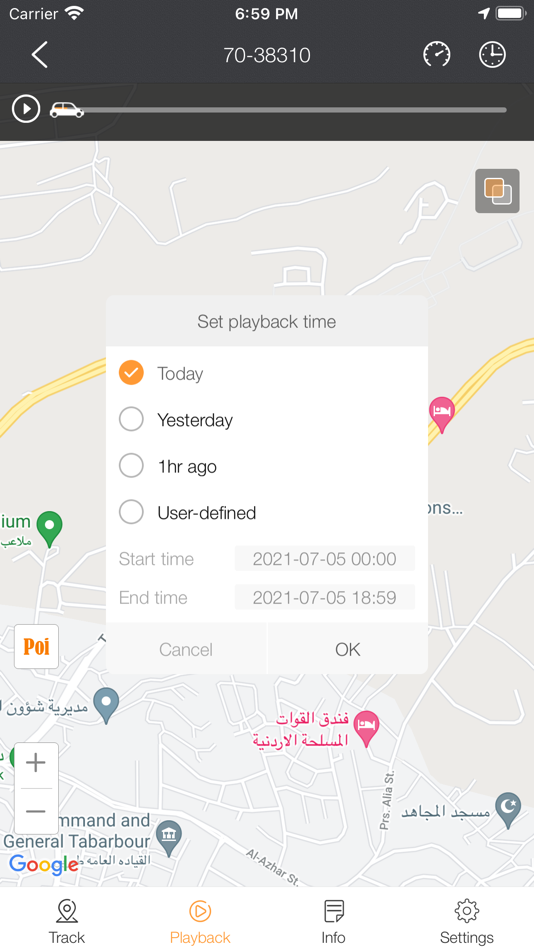 #5. Smart_Tracker_Gps (iOS) By: Moath Abu Shammaleh