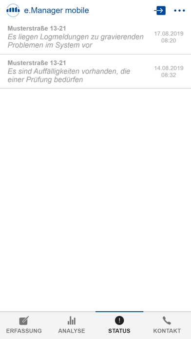 e.Manager mobile screenshot