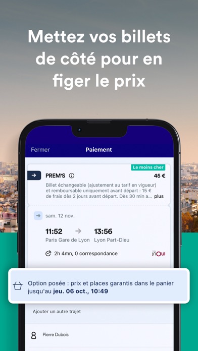 Screenshot #3 pour Trainline: Voyage train et bus