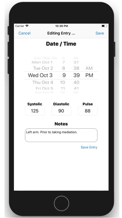 My Blood Pressure Journal