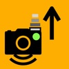 Finger friendly camera icon