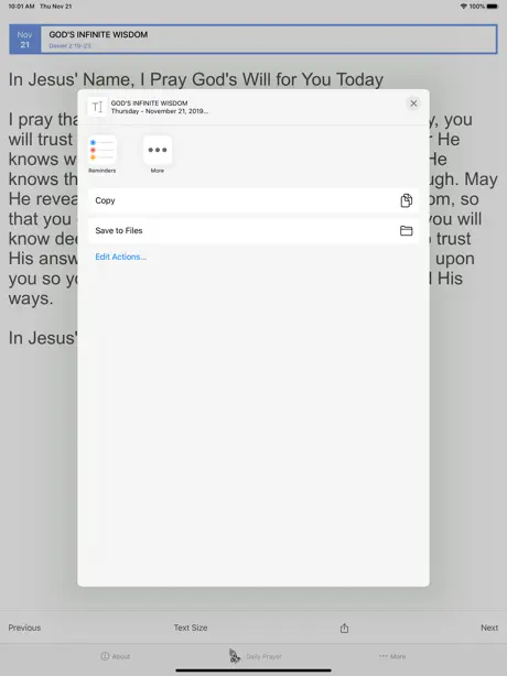 Pray God's Will - In 365 Days