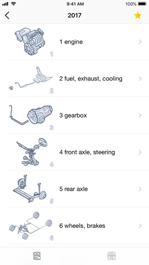 Screenshot von Car Parts For Seat - Diagrams auf dem iPhone 5