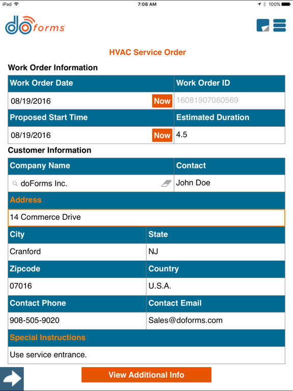 Screenshot #6 pour doForms Mobile Data Platform