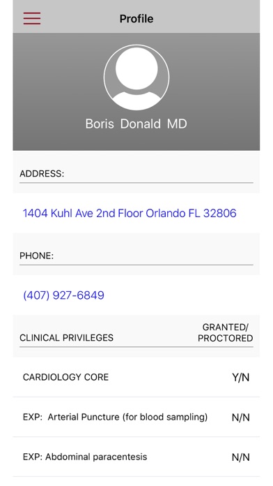 Orlando Health Mobile Screenshot