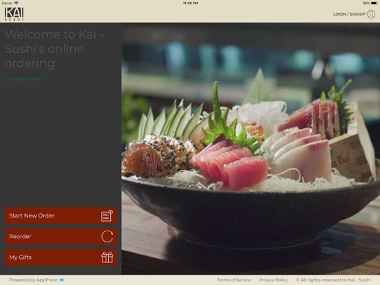 Screenshot #5 pour Kai Sushi