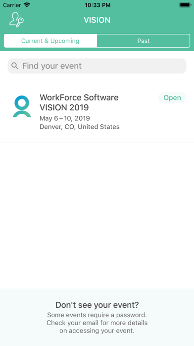 Screenshot #1 pour WorkForce Software VISION