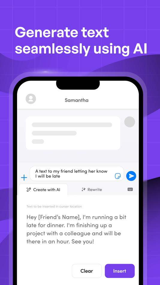 #6. Wordtune: AI Writing Keyboard (iOS) 由: AI21 Labs, Inc.