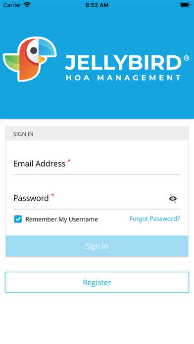 JellyBird HOA Screenshot