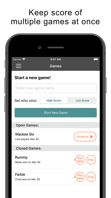 Screenshot #3 pour Keep Score GameKeeper