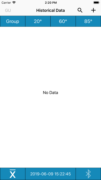 Screenshot #1 pour GlossMeterDataOperator
