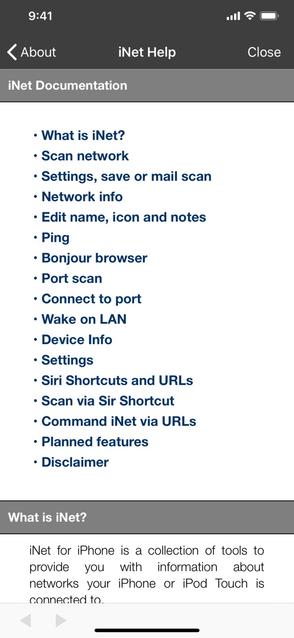 iPhone screenshot