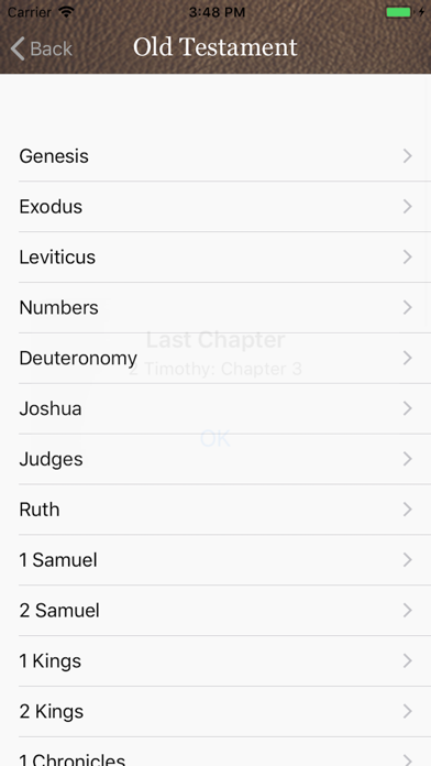 KJV Bible Audio Screenshot
