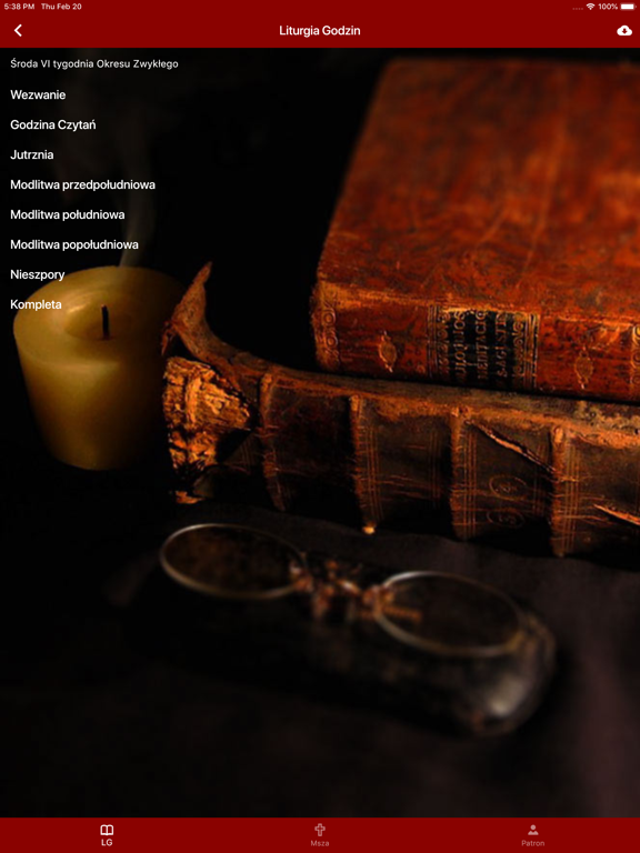 Brewiarz iPad screenshot 4 - Book app