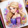 Rapunzel little Magic Princess