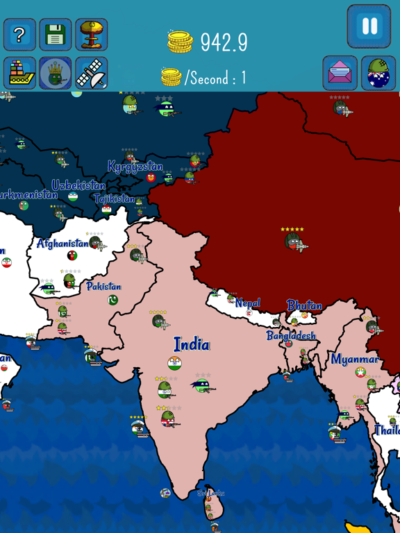 Dictators : No Peace iPad screenshot 5 - Games app