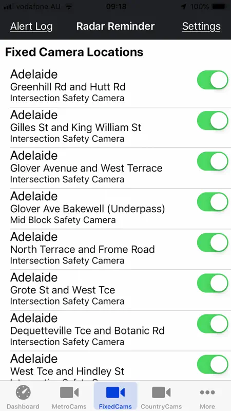 Radar Reminder South Australia screenshot 8 of 10
