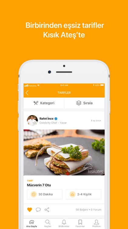 Kısık Ateş Akademi: Tarifler screenshot-4