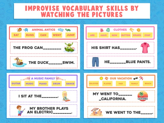 Learn English and Vocabulary iPad screenshot
