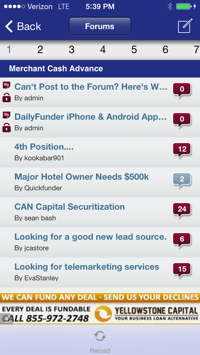 Screenshot 2 of DailyFunder App