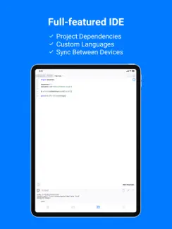 CodeSnack IDE iPad image 2
