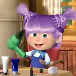 Masha and the Bear Hair Salon App Contact