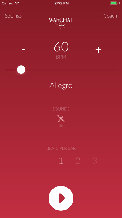 Screenshot #1 pour Warchal Metronome