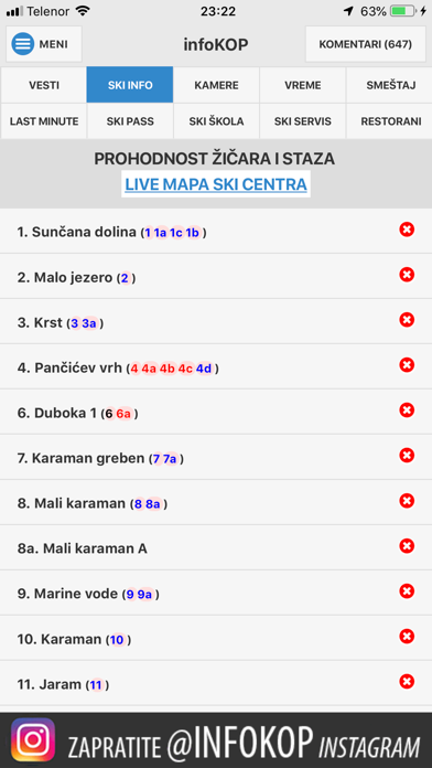 infoKOP iPhone screenshot 6 - Travel app