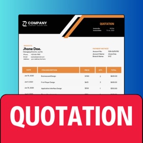 Quotation Maker App: Invoicing