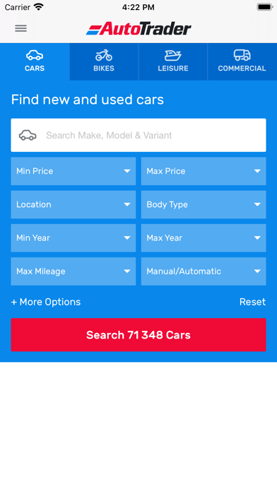 AutoTrader South Africa iPhone screenshot 1