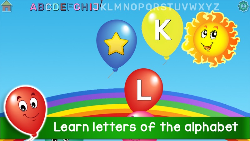 Kids Balloon Pop Language Game screenshot 3