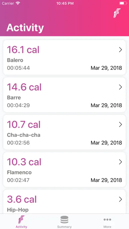 Dance: Track My Calories screenshot 1 of 4