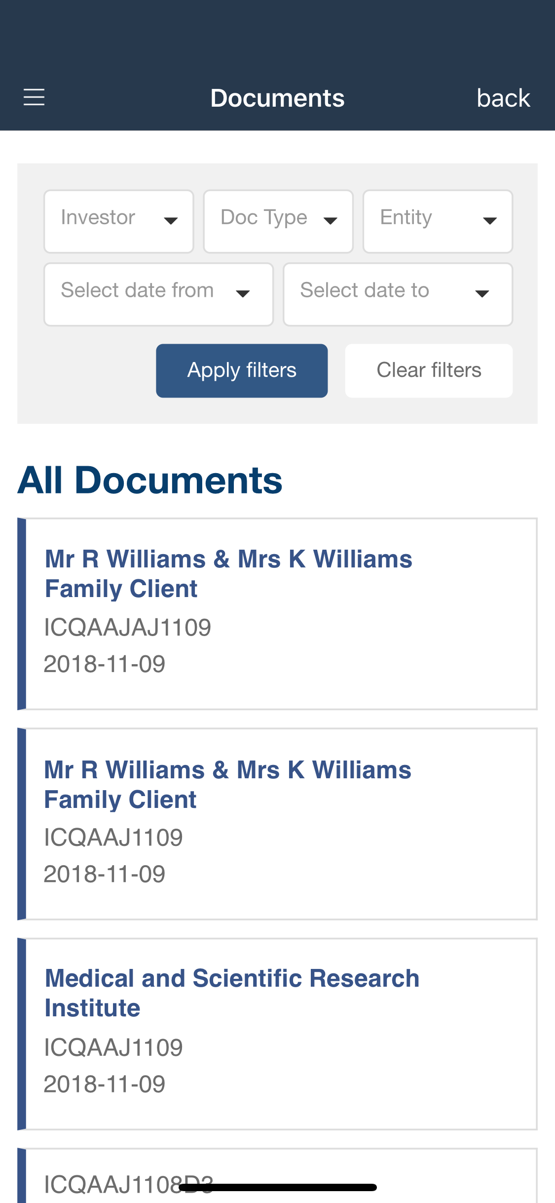 Partners Capital screenshot 2